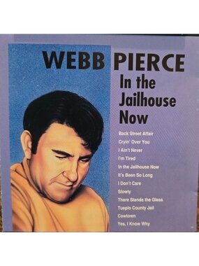 Webb Pierce - In The Jailhouse Now CD Classic Country Album 12 Tracks  37955cd